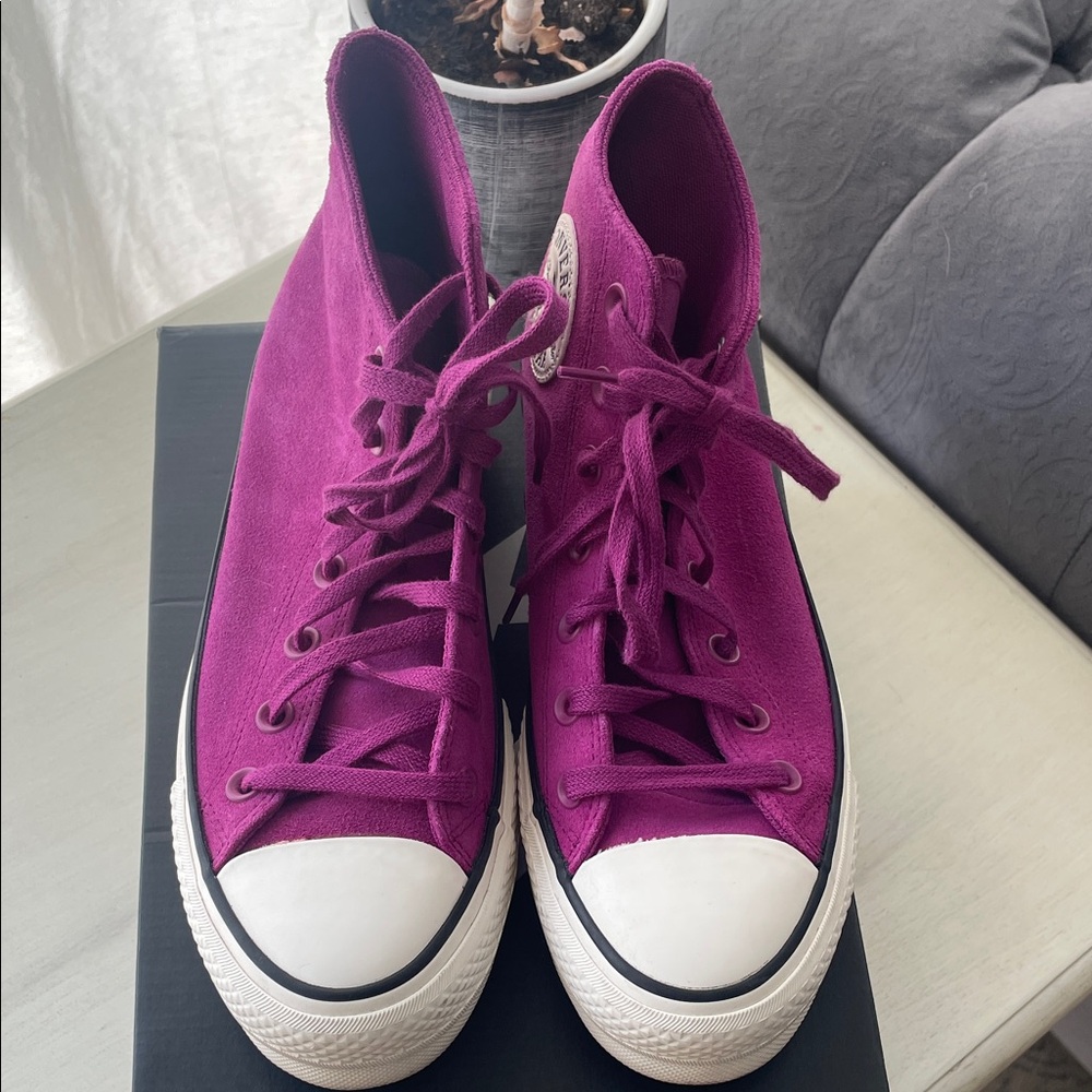 Converse Platform High Top - suede- Quantum Violet - Picture 2 of 6